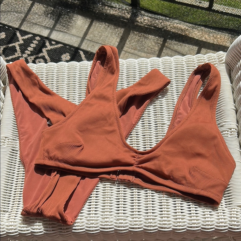 Aerie Rust Bikini Set